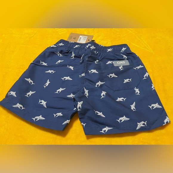 OAS Boys Shark 🦈 swim trunks Sz.6 - Picture 2 of 2